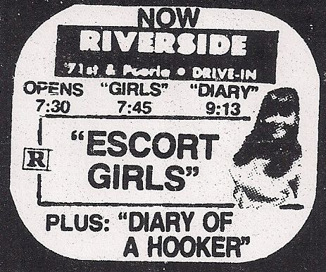 Final ad for the Riverside, Nov 30, 1977, courtesy of Wesley Horton